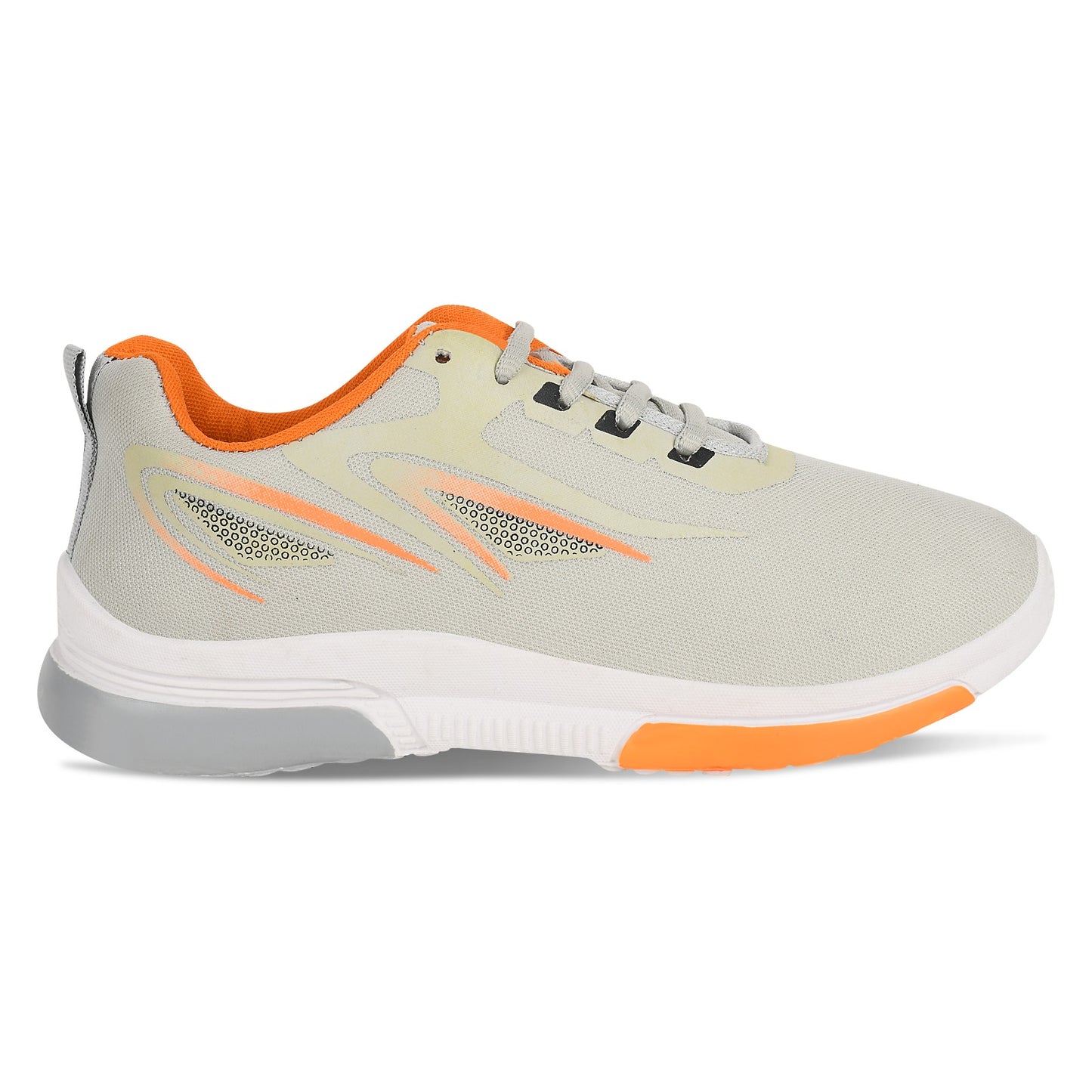 π₯ SkyHigh Grey & Orange Sports Sneakers β Elevate Your Game! π₯