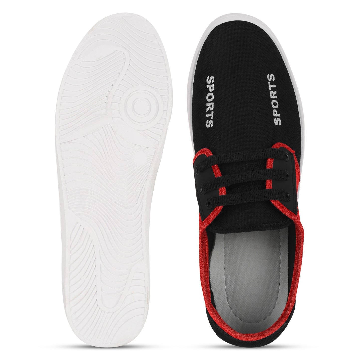 π₯ SkyHigh Black & Red Sports Sneakers β The Ultimate Blend of Style & Comfort! π₯