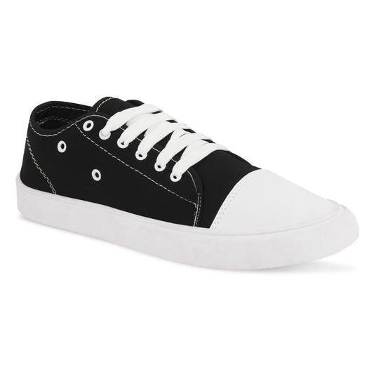 🔥 SkyHigh Black & White Classic Sneakers – Elevate Your Style Effortlessly! 🔥